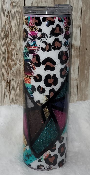 Leopard Double V Split